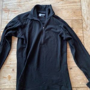 MEC merino wool quarter zip baselayer